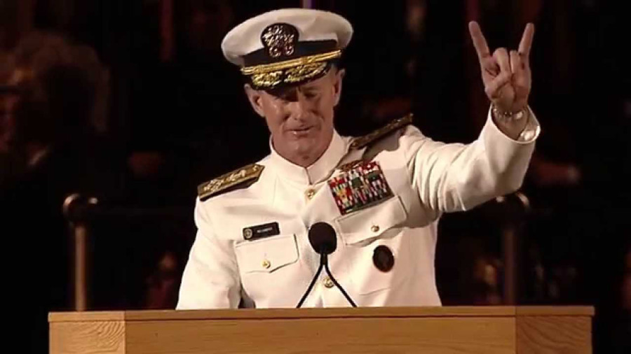 10 Lessons from Navy Seal, Admiral William H. McRaven at University of Texas at Austin 2014 Commencement Address