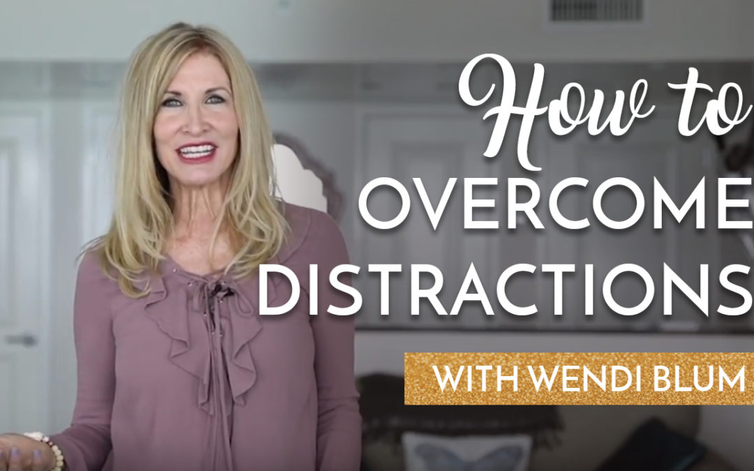 How to Overcome Distractions {3 Strategies}